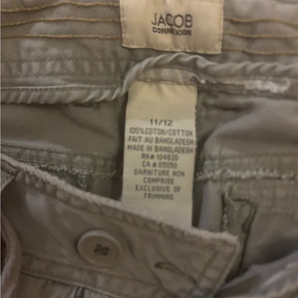 Jacob Connexion Low Rise Grey Pants - Picture 2 of 2